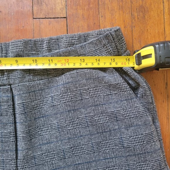 Northern Reflections Grey Plaid Pant, sz Large - Picture 4 of 7